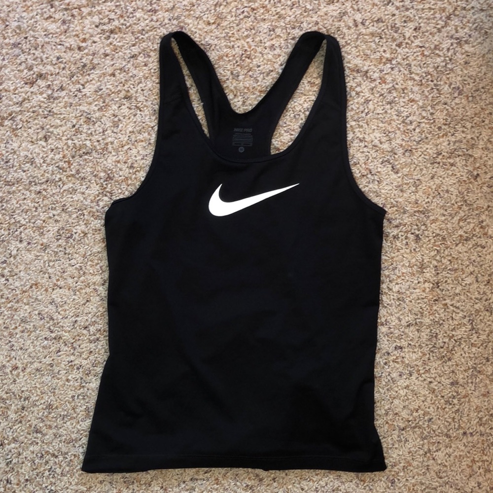 Nike Pro Dri-fit Black Tank